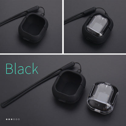 New Mini Transparent Wireless Bluetooth Headset Digital Display Music