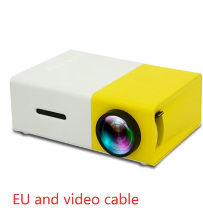 Portable Projector 3D Hd Led Home Theater Cinema HDMI-compatible Usb 
