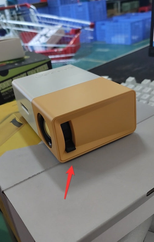 Portable Projector 3D Hd Led Home Theater Cinema HDMI-compatible Usb 