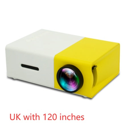 Portable Projector 3D Hd Led Home Theater Cinema HDMI-compatible Usb 