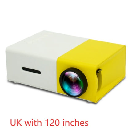 Portable Projector 3D Hd Led Home Theater Cinema HDMI-compatible Usb 