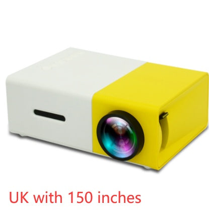 Portable Projector 3D Hd Led Home Theater Cinema HDMI-compatible Usb 