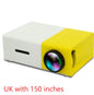 Portable Projector 3D Hd Led Home Theater Cinema HDMI-compatible Usb 