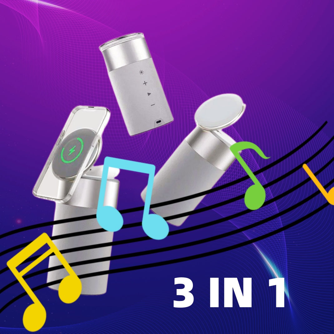 3 In 1 Multi-Function IPhone And AirPods Wireless Charger Bluetooth