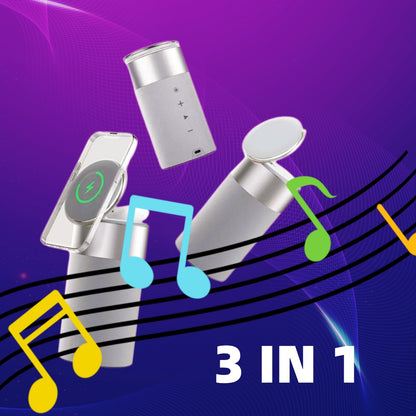 3 In 1 Multi-Function IPhone And AirPods Wireless Charger Bluetooth