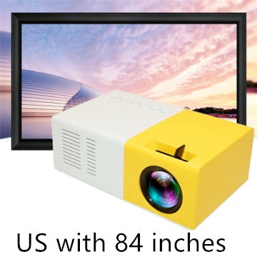 Portable Projector 3D Hd Led Home Theater Cinema HDMI-compatible Usb 