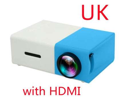 Portable Projector 3D Hd Led Home Theater Cinema HDMI-compatible Usb 