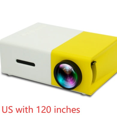Portable Projector 3D Hd Led Home Theater Cinema HDMI-compatible Usb 