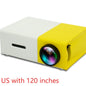 Portable Projector 3D Hd Led Home Theater Cinema HDMI-compatible Usb 