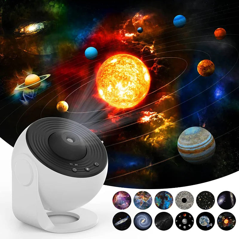 Night Light Galaxy Projector Starry Sky Projector Rotate Planetarium 
