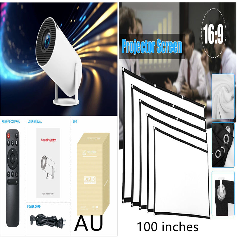 HY300 Pro Projector Home Theater Entertainment Portable Small Projec