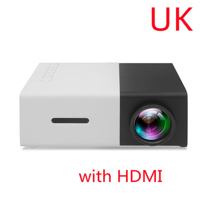 Portable Projector 3D Hd Led Home Theater Cinema HDMI-compatible Usb 