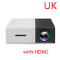 Portable Projector 3D Hd Led Home Theater Cinema HDMI-compatible Usb 