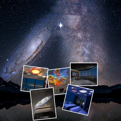 Night Light Galaxy Projector Starry Sky Projector Rotate Planetarium 