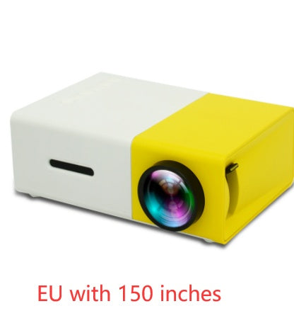 Portable Projector 3D Hd Led Home Theater Cinema HDMI-compatible Usb 
