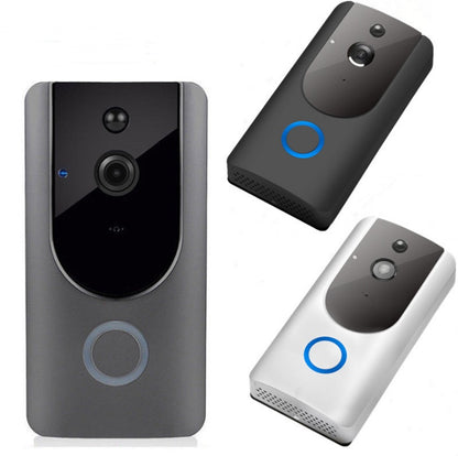 Smart WiFi Video Doorbell Camera Visual Intercom With Night Door Bell 
