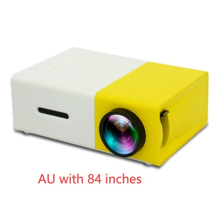 Portable Projector 3D Hd Led Home Theater Cinema HDMI-compatible Usb 