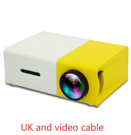Portable Projector 3D Hd Led Home Theater Cinema HDMI-compatible Usb 