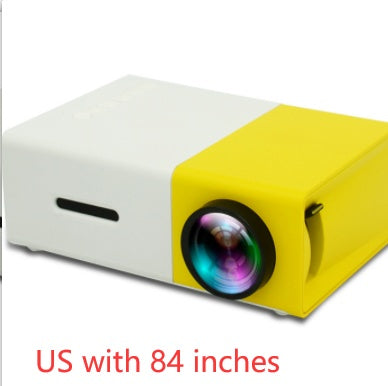 Portable Projector 3D Hd Led Home Theater Cinema HDMI-compatible Usb 