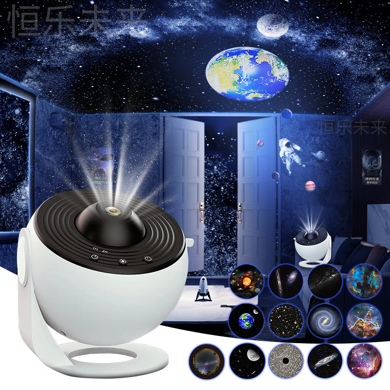 Night Light Galaxy Projector Starry Sky Projector Rotate Planetarium 