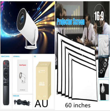 HY300 Pro Projector Home Theater Entertainment Portable Small Projec