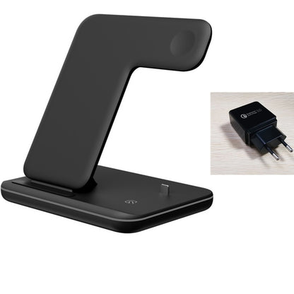Compatible Mobile Phone Watch Earphone Charger 3 In 1 Wireless Stand