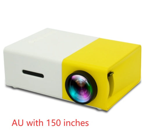 Portable Projector 3D Hd Led Home Theater Cinema HDMI-compatible Usb 