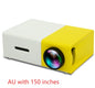 Portable Projector 3D Hd Led Home Theater Cinema HDMI-compatible Usb 