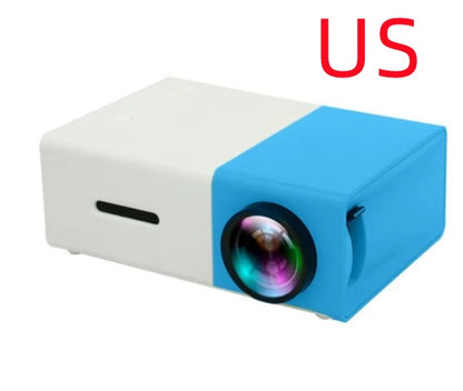 Portable Projector 3D Hd Led Home Theater Cinema HDMI-compatible Usb 