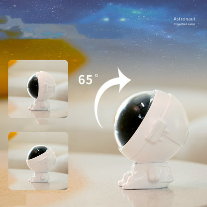 Galaxy Star Projector Starry Sky Night Light Astronaut Lamp Room Decr 