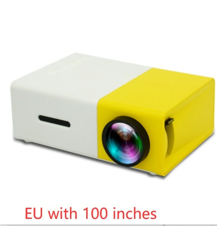 Portable Projector 3D Hd Led Home Theater Cinema HDMI-compatible Usb 