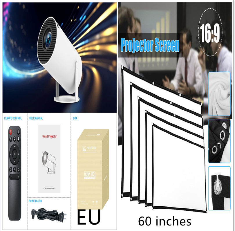 HY300 Pro Projector Home Theater Entertainment Portable Small Projec