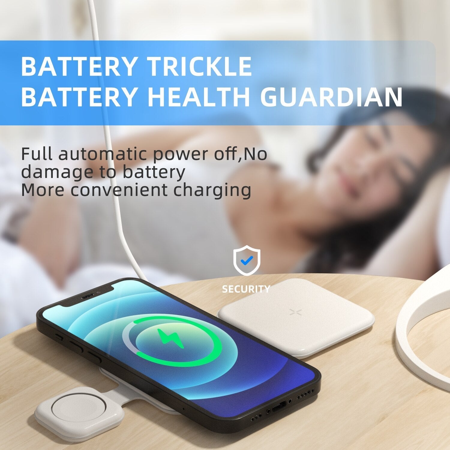 3 In 1 Magnetic Foldable Wireless Charger Charging Station Multidevice