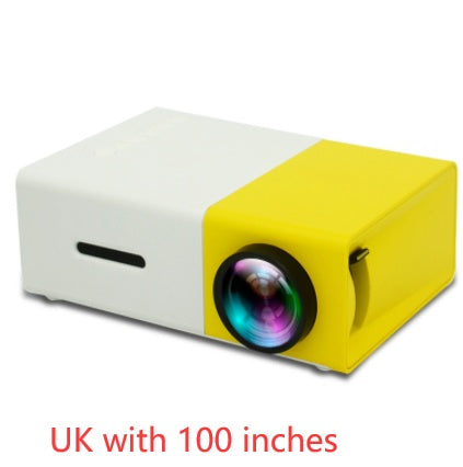 Portable Projector 3D Hd Led Home Theater Cinema HDMI-compatible Usb 