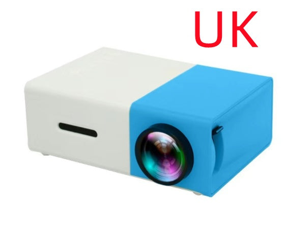 Portable Projector 3D Hd Led Home Theater Cinema HDMI-compatible Usb 