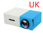 Portable Projector 3D Hd Led Home Theater Cinema HDMI-compatible Usb 