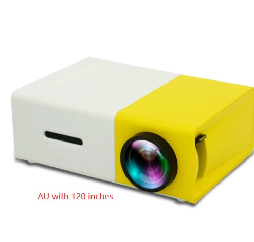Portable Projector 3D Hd Led Home Theater Cinema HDMI-compatible Usb 