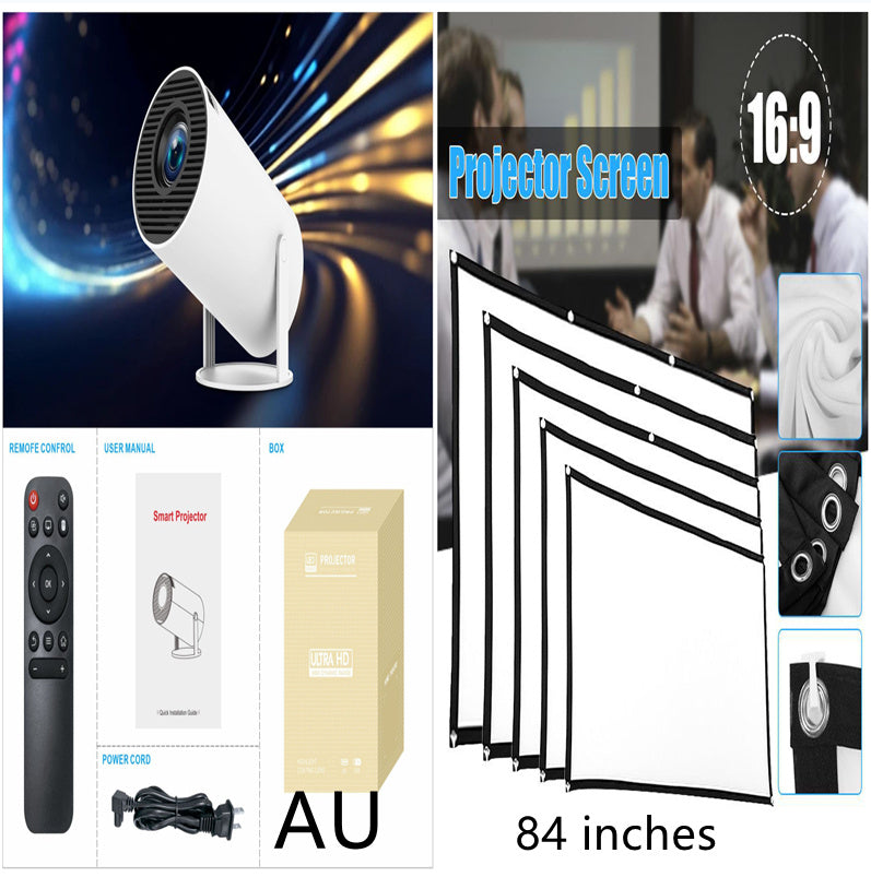 HY300 Pro Projector Home Theater Entertainment Portable Small Projec