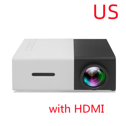 Portable Projector 3D Hd Led Home Theater Cinema HDMI-compatible Usb 
